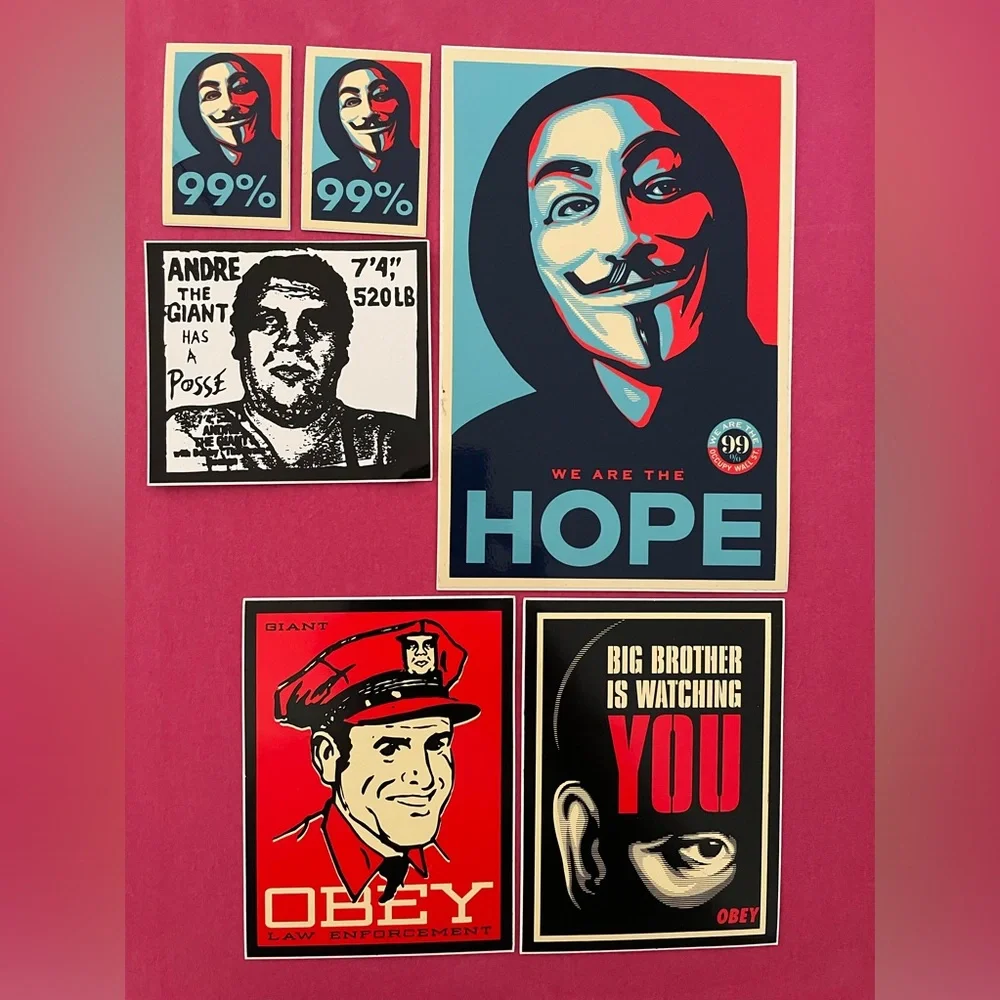 Obey sticker pack - Picture 1 of 1